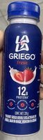 Yoghurt Griego Bebible Deslactosado Con Fresa Bajo En Grasa Reducido En Azúcar