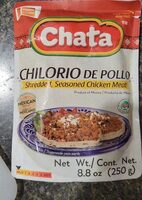 Chilorio de pollo