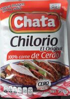 Chilorio El Original 100% carne de Cerdo