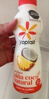 Yoghurt con piña coco para beber