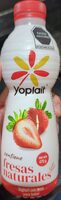 Yoghurt con fresa para beber