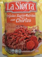 Frijoles Bayos Refritos con Chorizo