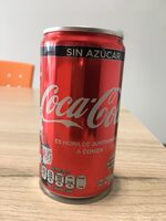 Refresco Coca Cola sin azúcar