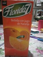 Bebida con jugo de Naranja