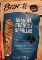 Granola granos y semillas