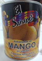 Rebanadas de Mango en Almíbar