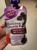 Pure de Manzana y Ciruela Pasa