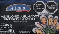 Mejillones Ahumados Enteros En Aceite