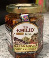 Salsa macha cacahuate