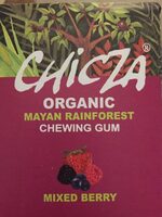 Organic mayan rainforest chewing gum mixed berry