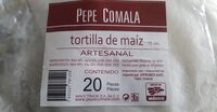 Tortilla de maíz artesanal
