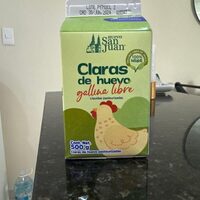 Claras de huevo líquidas