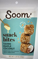 Snack Bites Tahini Maple Coconut