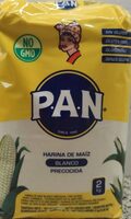 Harina de maíz blanco precocida