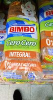 Pan de Sandwich Cero Cero Integral Sin grasas y Sin Azucar