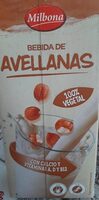 Bebida de avellanas