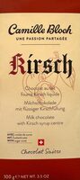 Kirsch - Schweizer Milchschokolade mit flüssiger Kirschfüllung & Zuckerkruste
