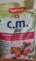 Müesli croquant baies des bois