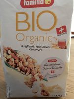 Muesli Croquant Bio Miel Et Amandes