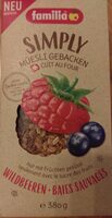 Simply muesli cuit au four