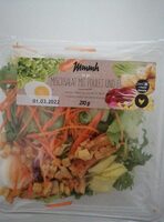 Mischsalat mit poulet und ei