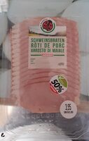 Rôti de porc cuit