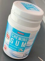 Chewing gum white mint flavor sugarfree