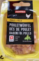 Dés de poulet