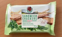Sandwich Crackers fromage frais aux fines herbes
