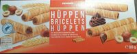 Bricelets fourrés à la crème de noisettes