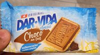 Cracker complets avec chocolat au lait suisse