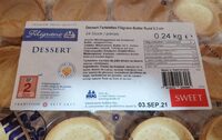 Tartelettes Filigrano Butter