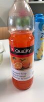 Sirop d'orange