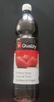 Sirop de fraise