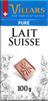 Chocolat Villars Lait Suisse 100g