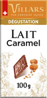 Chocolat Villars Lait Eclats caramel 100g