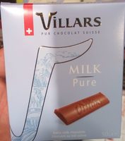Milk pure - Chocolat au lait suisse