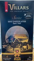 Mini chocolates dark/noir