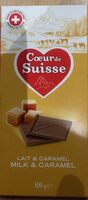 Coeur de suisse Lait et caramel