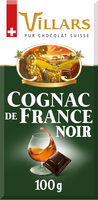 Chocolat noir cognac de france