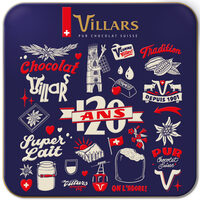 Boîte Chocolats pralinés Villars 120 ans 250g - NEW