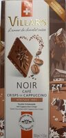 Noir café crisps de cappuccino