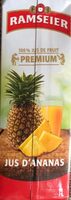 Jus d'ananas premium