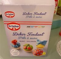 Dekor fondant pâte a sucre