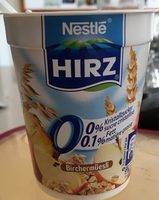 Hirz Magerjoghurt mit Früchten, Getreide, Fructose und Süssstoffen