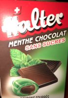 Bonbons Halter Sans Sucre Menthe Chocolat