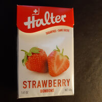 Bonbon Halter Sans Sucre Fraise
