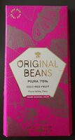 Original Beans Piura Porcelana 75%, 70 GR Stück