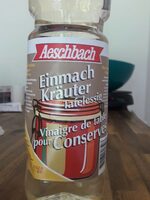 Essig: Kräuteressig Einmach