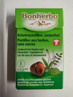 Pastilles aux herbes, sans sucre by Bonherba